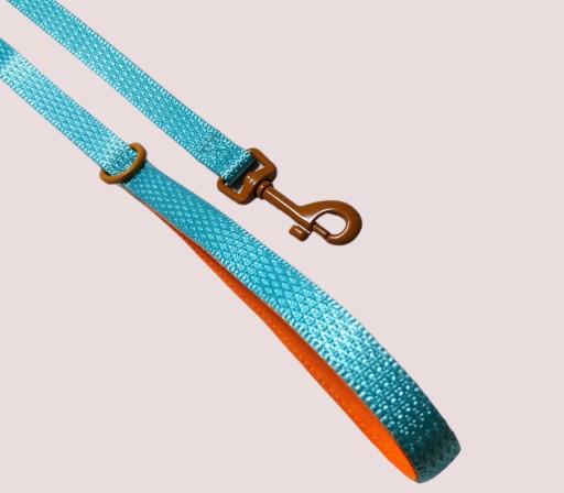 Vodítko pre psa URBAN NYLON klasický popruh s mäkkou rukoväťou 1,2m S