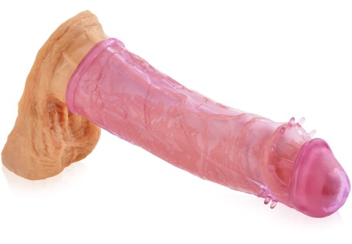 Mäkká gélová erekčná čiapočka na penis