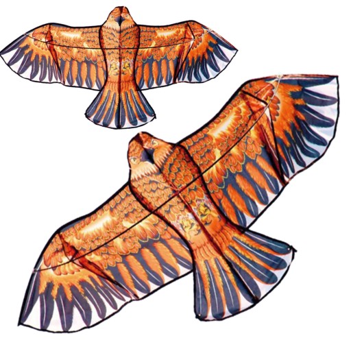 MEGA KITE EAGLE SILNÝ VEĽKÝ OBROVSKÝ VTÁK XXL 150 CM Odpudzovač VTÁKOV