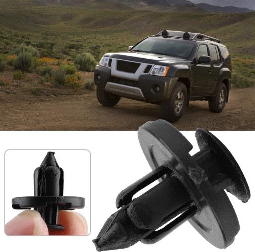 ZARÁŽKY PRE MITSUBISHI NISSAN NÁRAZNÍK KOBERCOVÉ SVORKY 20 KS 8MM