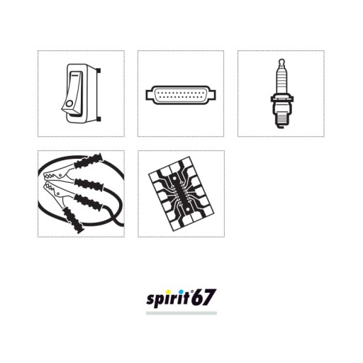 Čistič kontaktov 400 ml Spirit 67