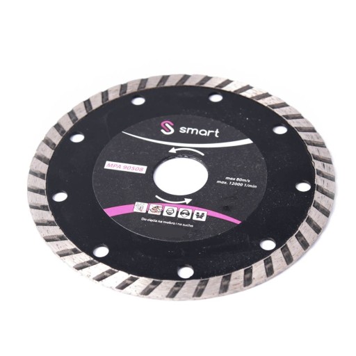 TURBO diamantový kotúč 125 mm suchý/mokrý