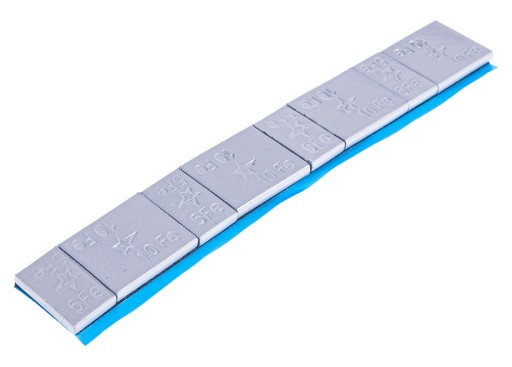 Pás lepených závaží pre ALU 5/10g Coated Fivestars