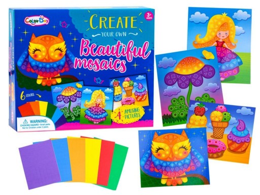 Kreatívna STICKER penová mozaika ZA2127