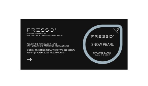 FRESSO TESTER SADA 8 KARIET VÔŇ parfémy vône do auta
