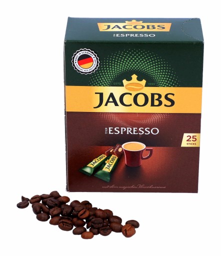 Instantná káva Jacobs Espresso v DE vrecúškach