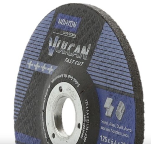 NORTON rezací kotúč 125x6,4x22,2
