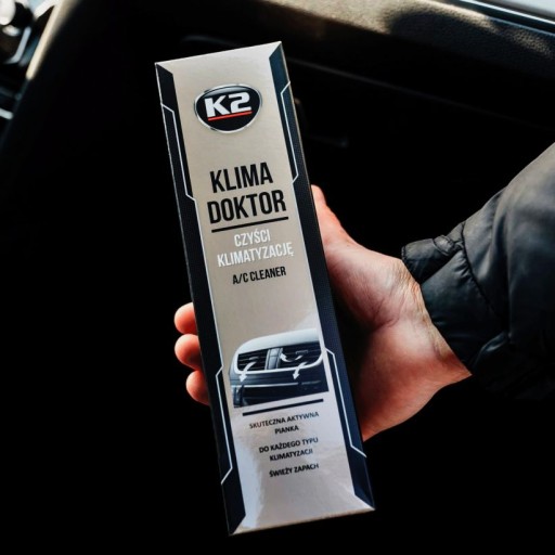 K2 KLIMA DOKTOR 500 ML Pena na čistenie klimatizácie a odstraňovanie plesní
