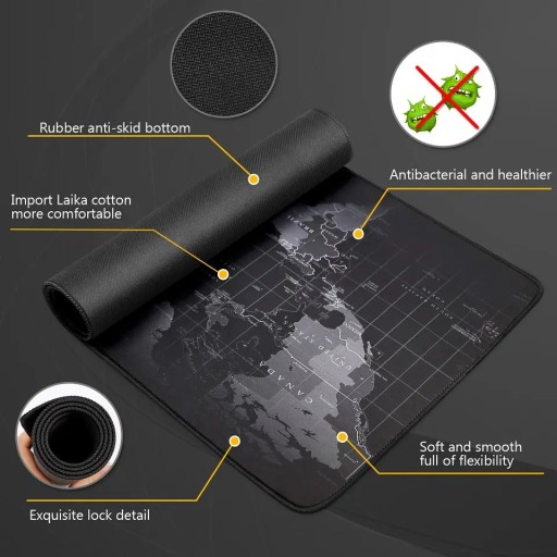 EARTH XXL PODLOŽKA PRE HRY MYŠ 80x30