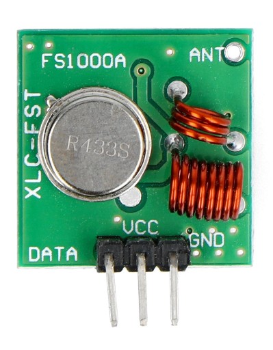 433 MHz Arduino rádiový vysielač + modul prijímača