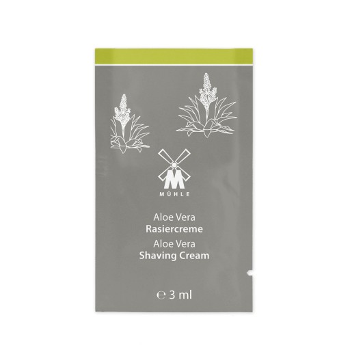 Muhle krém na holenie vzorka krém na holenie aloe vera RTV 3ml