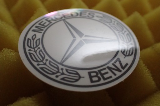 NÁLEPKA MERCEDES 4,5 x 4,5 cm