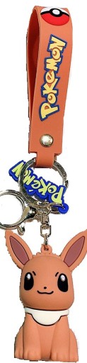 Keychain Keyring Prívesok pre Eevee Backpack Keys darček Pokémon Baby