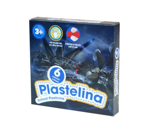 Plastelína 6 farieb Astra Kosmos