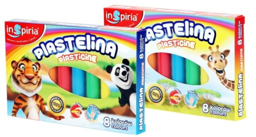 INSPIRIA PLASTELINA 8 FAREB, 3804