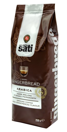 Cafe Sati Gingerbread Gingerbread mletá káva 250 g