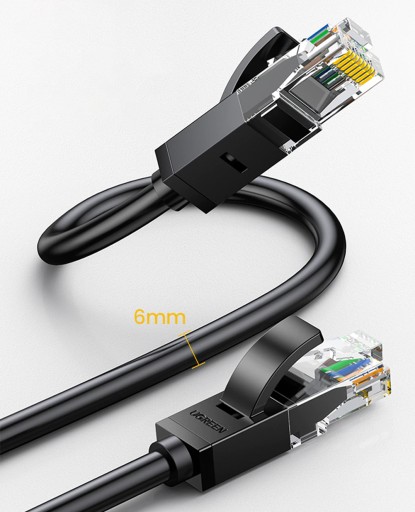 UGREEN KÁBEL SIEŤOVÝ KÁBEL LAN INTERNET ETHERNET CAT 6 U/UTP RJ45 1GB 5M
