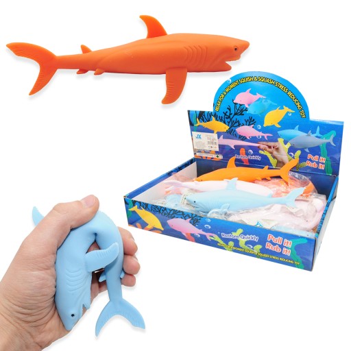 GNIOTEK SAND SHARK ANTISTRESOVÝ SENZORICKÝ ROZTAŽNÝ ŽRTOK FARBA