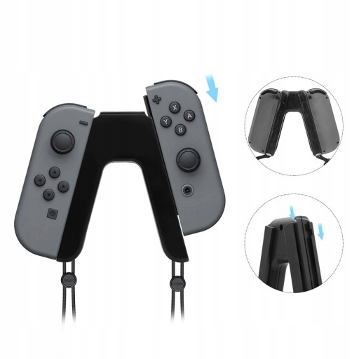 Držiak IRIS Mini grip, rám pre 2 joy-cony pre Nintendo Switch / OLED, biely