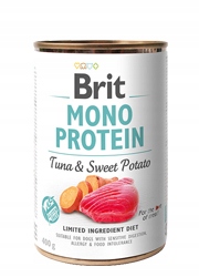 BRIT MONO PROTEIN CAN tuniak so sladkými zemiakmi 400G