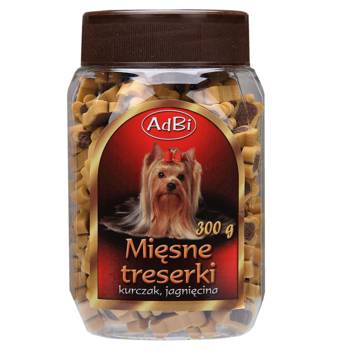 AdBi AM36 trénerské pochúťky kuracie/jahňacie 300 g