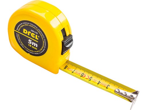 Rolovacia oceľová páska meria 19 mm 5M con-3150