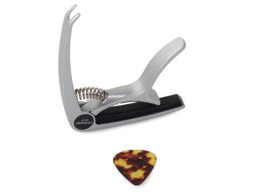 Kovová klasická gitara kapodaster + trsátko