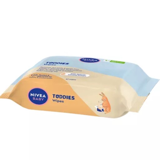 NIVEA Baby Toddies biologicky odbúrateľné obrúsky 57 ks
