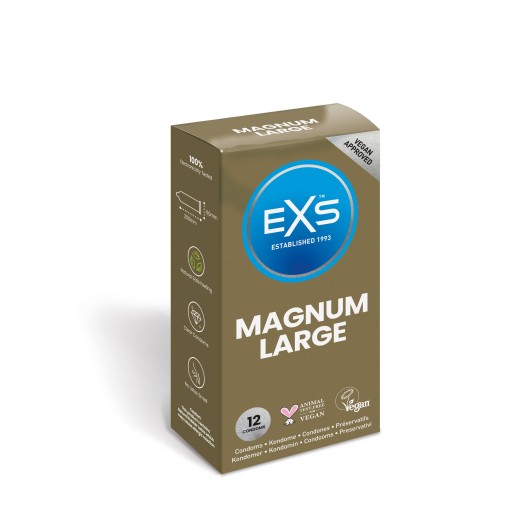 EXS Magnum zväčšené kondómy LARGE XL 12 ks.
