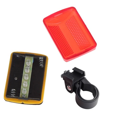 Sada LED predných + zadných svetiel na bicykel
