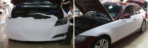 FÓLIA BIELA DYHA MATNÁ BIELA MATNÁ AUTO 50x152cm