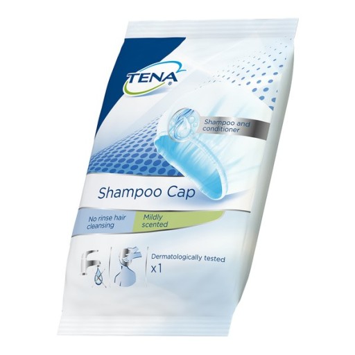 TENA Shampoo Cap čiapka na umývanie vlasov 1 ks.