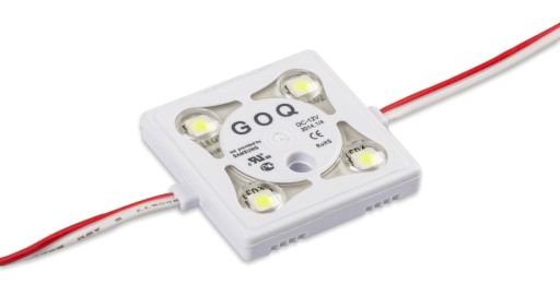 LED modul 4x 5630 SAMSUNG SMD 2,16W GOQ IP68 Studená 11000K