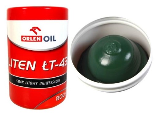 ORLEN OLEJ LÍTIOVÝ TUK UNIVERSAL LITEN ŁT-43 800G ZELENÝ