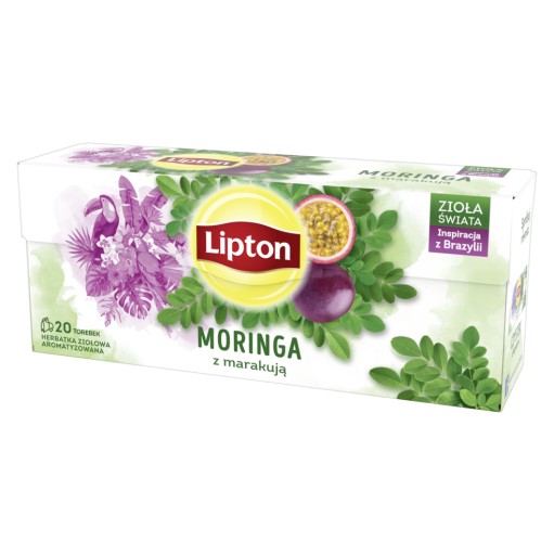 Lipton Moringa čaj s marakujou 20 vrecúšok