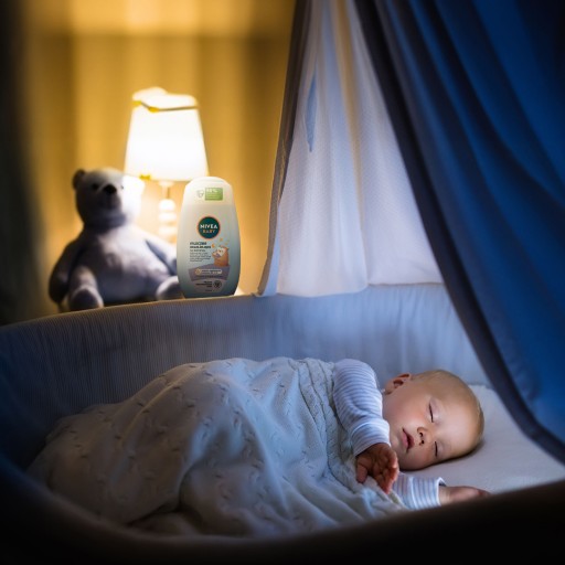 NIVEA BABY hydratačné mlieko pred spaním 200 ml