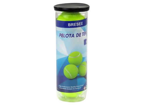 Tenisové loptičky Žltá súprava tenisových loptičiek 3 ks.