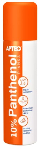 Panthenol 10% APTEO pena na horenie 150ml