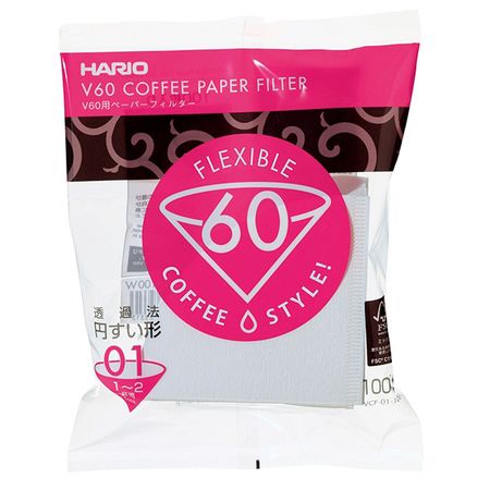 HARIO PAPIEROVÉ FILTRE PRE ODKAPÁVANIE V60-01 100 ks