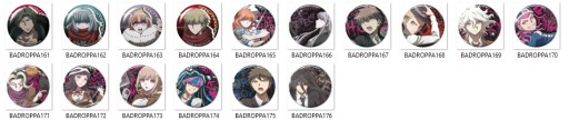Manga Anime Dangan Ronpa Pins VEĽKÝ VÝBER