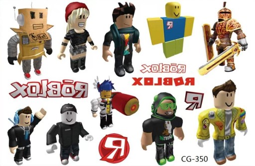 Umývateľné tetovanie pre deti ROBLOX CG350