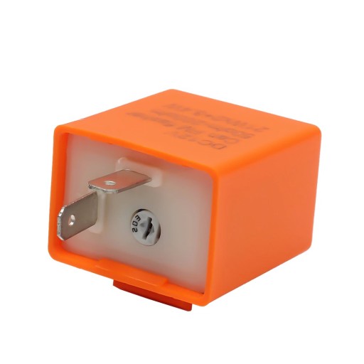 Elektronický nastaviteľný LED prerušovač 2-PINS 12v