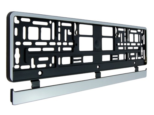 RÁMČEK SPZ STRIEBORNÝ NOVÝ 58467