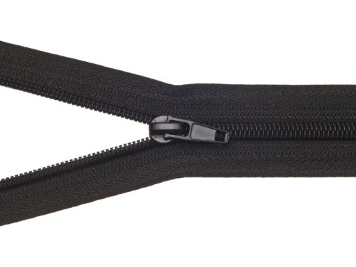 Zips 85 cm špirálový. Čierna #5
