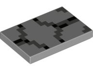 LEGO 26603pb088 PLATE 2x3 Minecraft (1g)