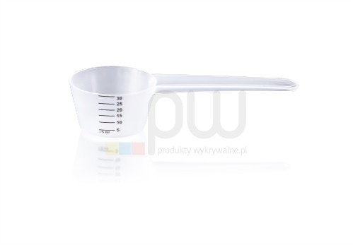 Polypropylénová odmerka 30 ml - s rukoväťou