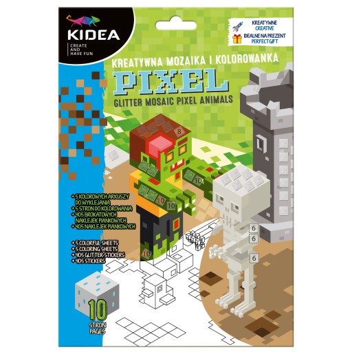 Kreatívna mozaika KIDEA a knižka omaľovánky