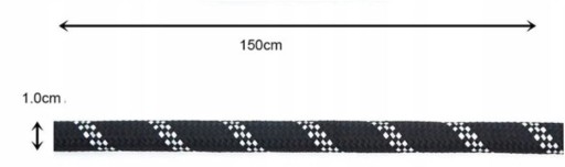 SILNÉ HRUBÉ ODOLNÉ VODÍTKO PRE SILNÝCH PSOV, REFLEXNÉ VODÍTKO 150cm