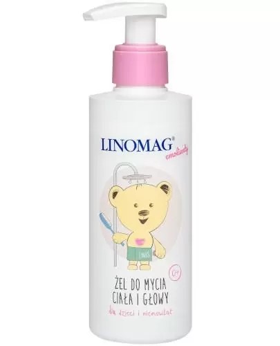 Linomag gél na umývanie tela a hlavy pre deti a dojčatá 200 ml