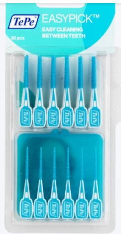 TePe EasyPick medzizubné kefky 36 ks M/L